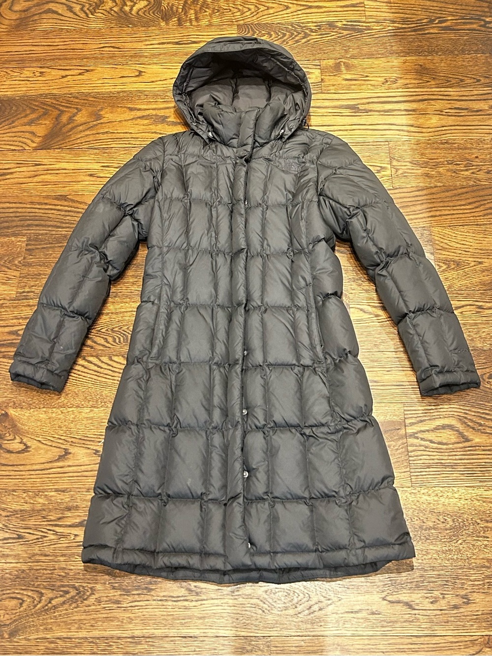 The North Face Black Metropolis Long Hooded Parka